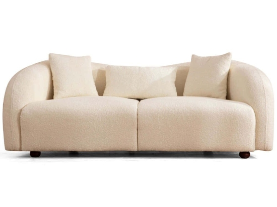 Καναπές Διθέσιος Venedik 569HLN1137 190x91x76cm Cream