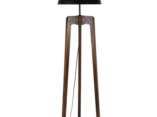 Φωτιστικό Δαπέδου Cagla 534LUN4409 42x170cm E27 40W Walnut-Black Opviq