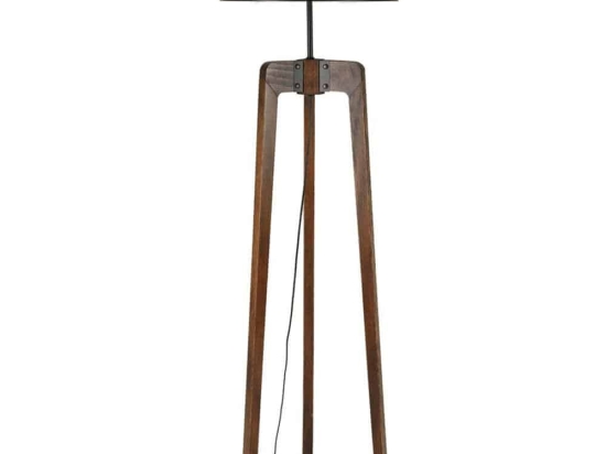 Φωτιστικό Δαπέδου Cagla 534LUN4410 42x170cm E27 40W Walnut-Black Opviq