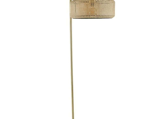 Φωτιστικό Δαπέδου Kumru 534LUN4428 25x165cm E27 40W Natural-Gold Opviq