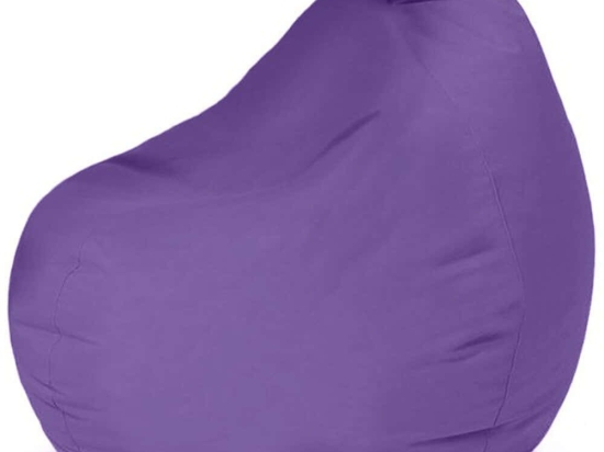 Πουφ Παιδικό Αδιάβροχο Premium 248FRN1159 60x60cm Purple