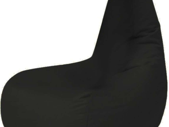 Πουφ Αδιάβροχο Drop L 248FRN1186 80x80cm Black
