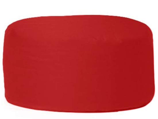 Πουφ Αδιάβροχο Round 248FRN1312 Φ55x30cm Red