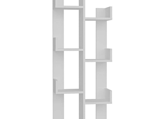 Βιβλιοθήκη Luisa 322RTC1106 50x22x137cm White