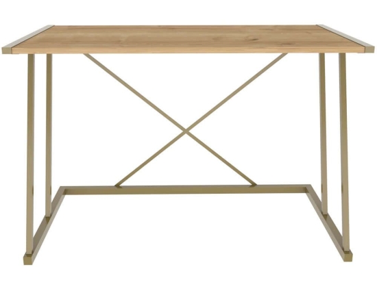Γραφείο Adelaide 322RTC1393 114x60x75cm Gold-Oak
