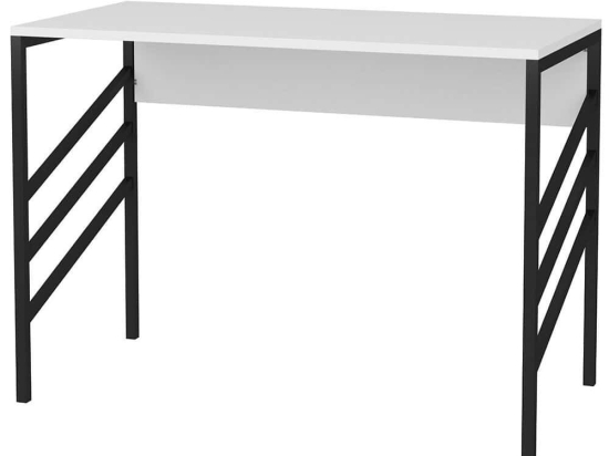 Γραφείο Josephine 322RTC1433 120x60x74,8cm Black-White