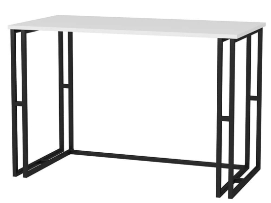 Γραφείο Kane 322RTC1445 120x60x74,8cm Black-White