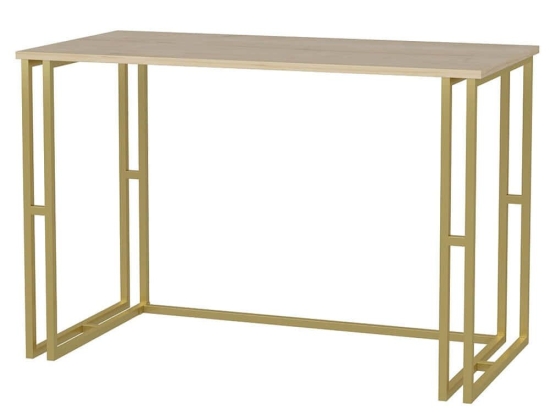 Γραφείο Kane 322RTC1454 120x60x74,8cm Gold-Oak