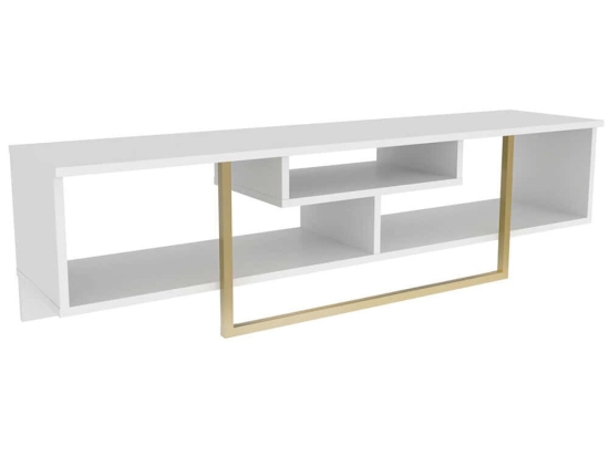 Έπιπλο Tηλεόρασης Asal 322RTC2115 150x35,2x40cm White