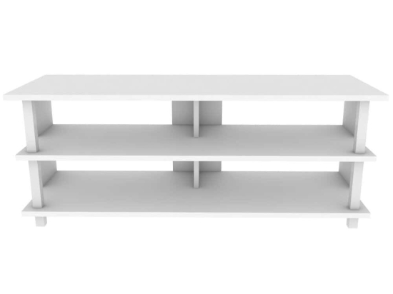 Έπιπλο Τηλεόρασης Pueblo 322RTC2242 120x44,6x47,4cm White