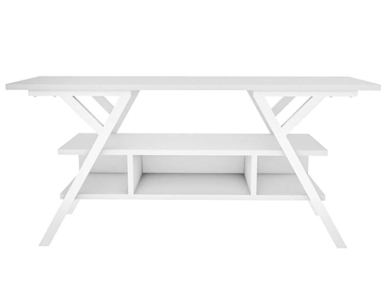 Έπιπλο Τηλεόρασης Minerva 322RTC2315 120x35x55cm White