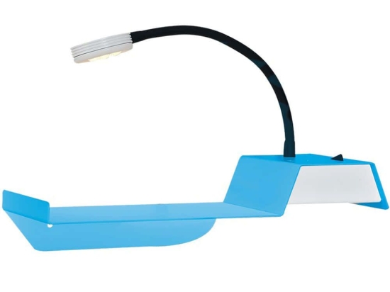 Φωτιστικό Τοίχου - Απλίκα 414LRC1186 20x38x13cm Led 300lm 3W 3000K Blue Opviq