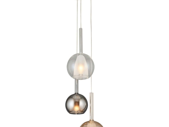 Φωτιστικό Οροφής 414LRC1298 Φ30x120cm 3xE14 40W Multi Opviq