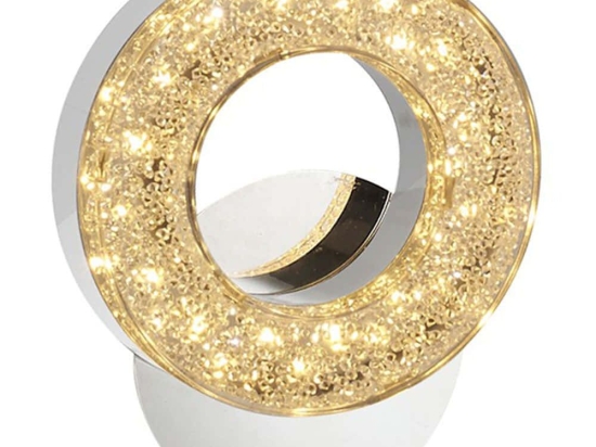 Φωτιστικό Τοίχου - Απλίκα 414LRC1724 12x15x10cm Led 600lm 6W 3000K Clear Opviq