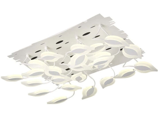 Φωτιστικό Οροφής - Πλαφονιέρα 414LRC1779 80x60x20cm Led 4680lm 78W 4000K White Opviq
