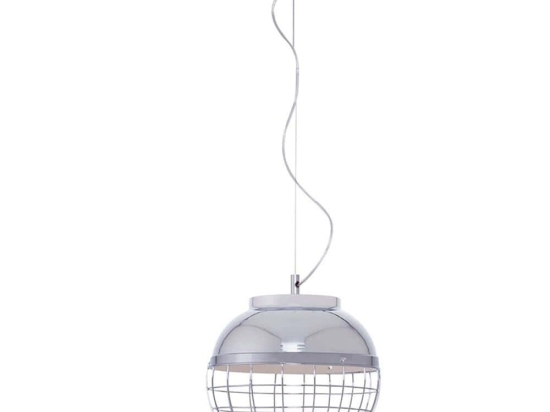 Φωτιστικό Οροφής 414LRC1933 Φ30x120cm Led 945lm 9W 3000K Chrome Opviq