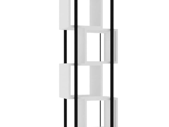 Ραφιέρα Δαπέδου Rabant 495SSE1210 44x29x140cm White