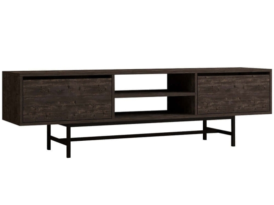 Έπιπλο Τηλεόρασης Tauber 495SSE1611 180x40x50cm Anthracite