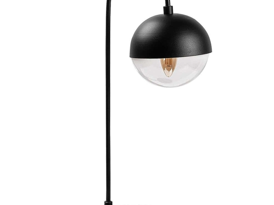 Φωτιστικό Επιτραπέζιο Horn 942FLG1841 18x25x53cm E14 40W Black Opviq