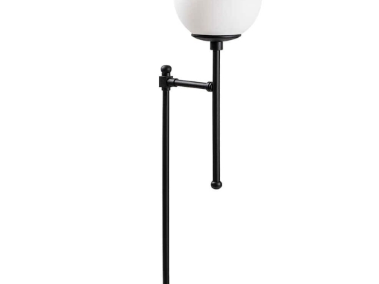 Φωτιστικό Επιτραπέζιο Step 942FLG1865 18x24x66cm 1xE14 40W Black-White Opviq