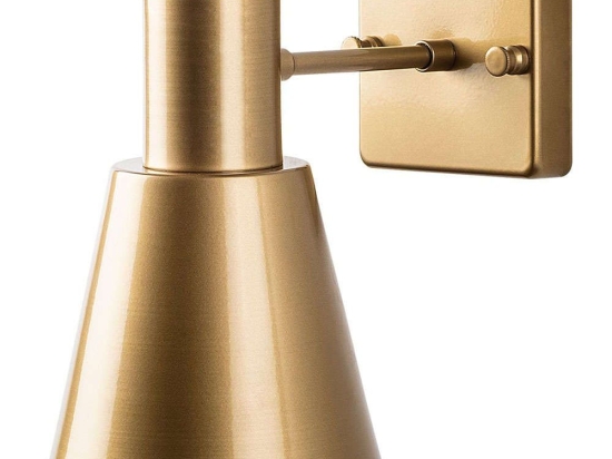 Φωτιστικό Τοίχου - Απλίκα Funnel 942FLG2193 14x24x21cm 1xE27 40W Gold Opviq