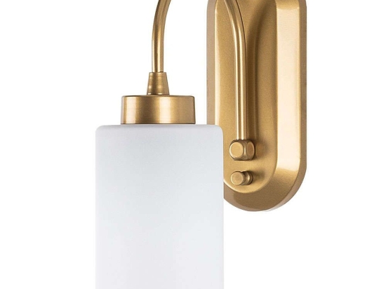 Φωτιστικό Τοίχου - Απλίκα Hemikilo 942FLG2201 10x21x28cm 1xE27 40W Gold Opviq