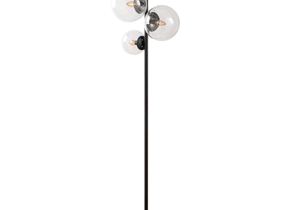 Φωτιστικό Δαπέδου Fazli 942FLG1521 33x33x162cm 4xE14 40W Black Opviq