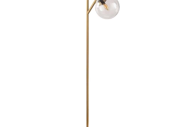 Φωτιστικό Δαπέδου Fork 942FLG1527 31x45x152cm 1xE14 40W Clear-Gold Opviq
