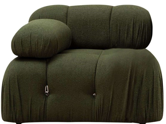 Πολυθρόνα Bubble L 560ARE1412 95x95x75cm Green