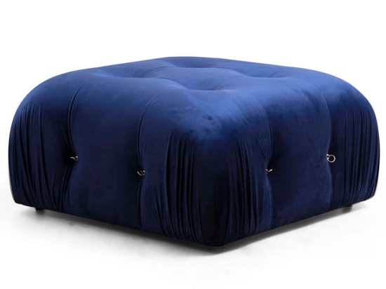 Σκαμπό Bubble Pouffe 560ARE1435 95x95x45cm Blue