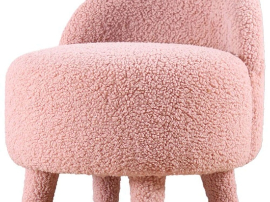 Σκαμπό Παιδικό Moouv 209FLF1327 Φ46x51cm Powder Pink