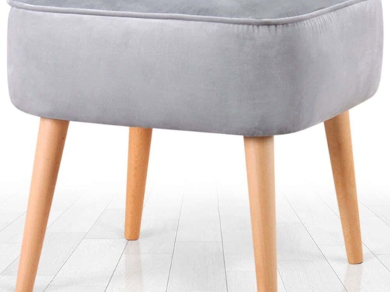 Σκαμπό Moouv 209FLF1343 45x45x43cm Light Grey