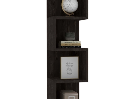 Ραφιέρα Δαπέδου Alin 495SSE1213 25x27x95cm Anthracite