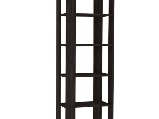 Ραφιέρα Δαπέδου Pucon 495SSE1217 53x23x160cm Anthracite