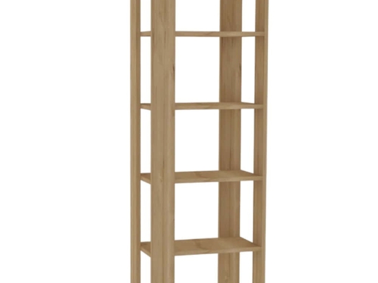 Ραφιέρα Δαπέδου Pucon 495SSE1218 53x23x160cm Oak