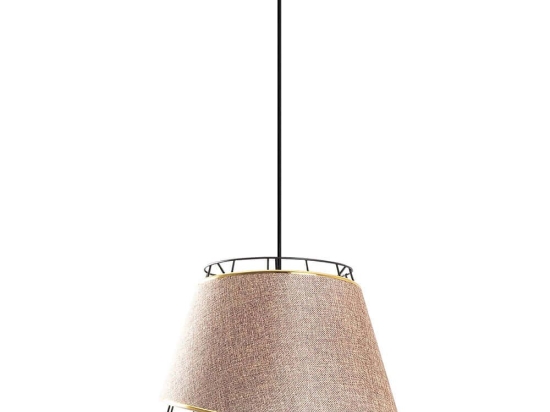 Φωτιστικό Οροφής Coniform 390FLH1821 Φ30x65cm E27 40W Beige Opviq