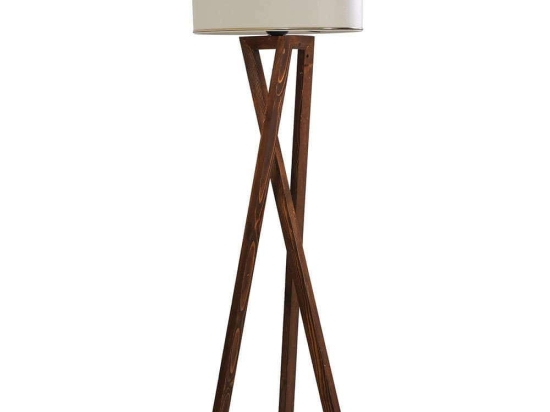 Φωτιστικό Δαπέδου 846STL3580 45x150cm E27 60W Walnut Opviq