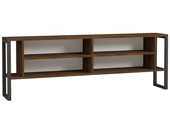 Έπιπλο Τηλεόρασης Cupe 835PUQ4510 160x24,5x50,4cm Walnut