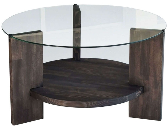 Τραπέζι Σαλονιού Mondo 552NOS1457 75x75x40cm Anthracite