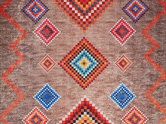 Χαλί Woopamuk015 625HFT1180 Brown-Multi Conceptum Hypnose 80X200cm