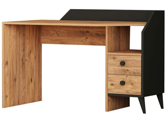 Γραφείο Star 505CRL1109 120x55x82cm Pine-Black
