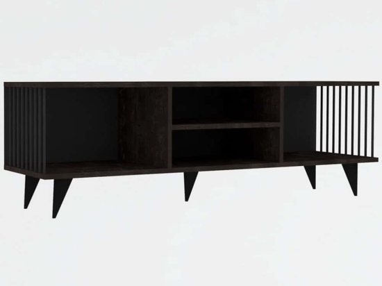 Έπιπλο Τηλεόρασης Josef 495SSE1625 160x40x48,6cm Anthracite