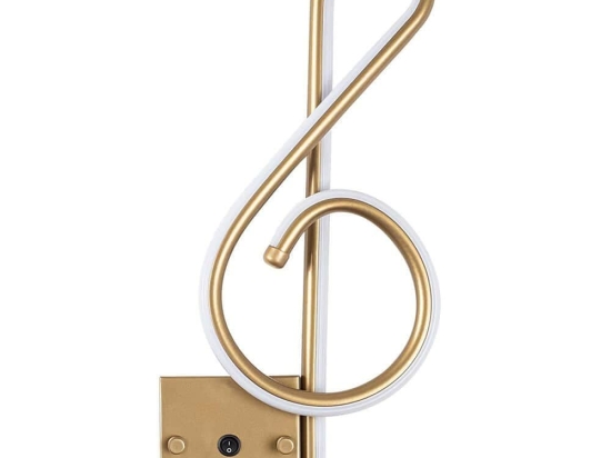 Φωτιστικό Τοίχου - Απλίκα Gurses 119FRS1102 20x3x45cm Led 12W 3000K Gold Opviq