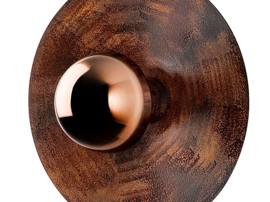 Φωτιστικό Τοίχου - Απλίκα Kurt 942FLG1872 Φ28x26cm 1xG9 10W Copper Opviq