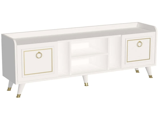 Έπιπλο Τηλεόρασης Ruby 505CRL1723 150x35x55cm White