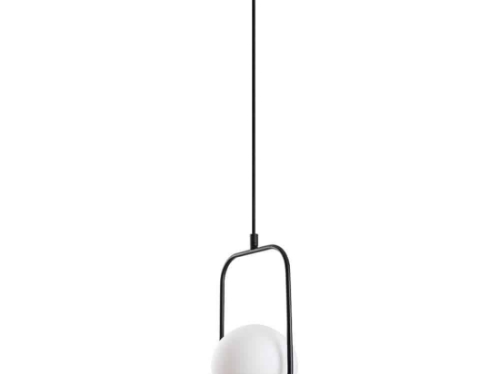 Φωτιστικό Οροφής Skew 942FLG1659 20x15x171cm 1xE14 40W Black Opviq
