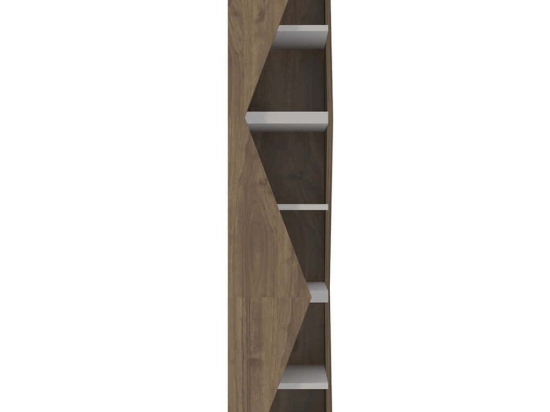 Ραφιέρα Δαπέδου Arrow 875ZNA4622 31,8x31,8x165cm Walnut-White