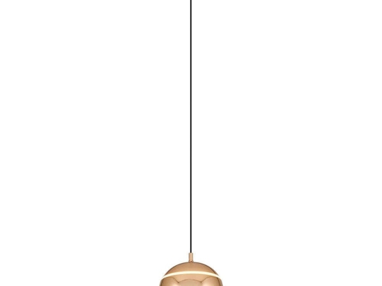 Φωτιστικό Οροφής 701CHD1441 Φ9x120cm Led 1200lm 12W 3000K Rose Gold Opviq