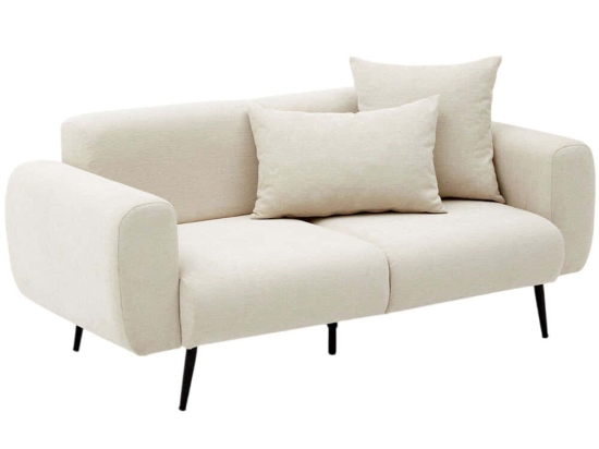 Καναπές Διθέσιος Side 825BLC2852 171x82x77cm Cream
