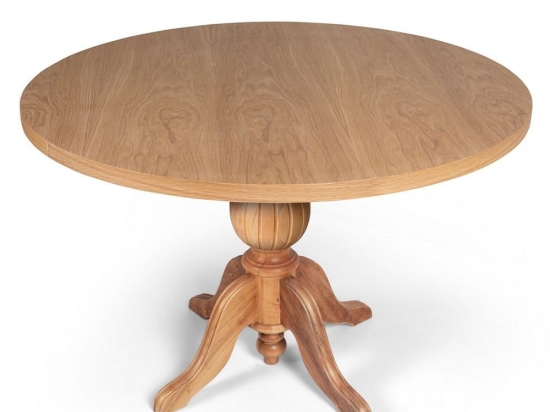 Τραπέζι Tondo 117FRF1217 Φ118x75cm Natural
